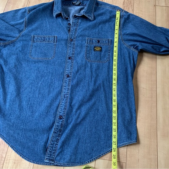 Ralph Lauren Polo Jeans denim shirt XXL - Picture 8 of 8
